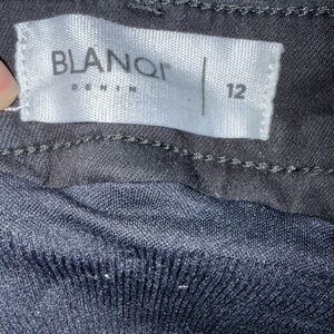 BLANQI Denim maternity Pants in black